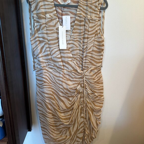 Veronica Beard New With Tags Size 14 Animal Print Dress - Picture 4 of 5